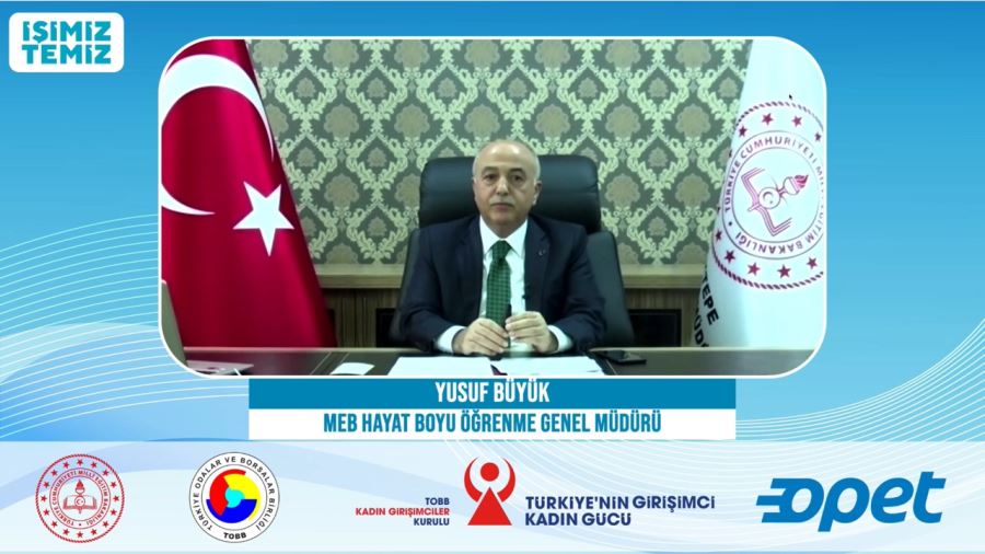 MEB HAYAT BOYU ÖĞRENME GENEL MÜDÜR YUSUF BÜYÜK