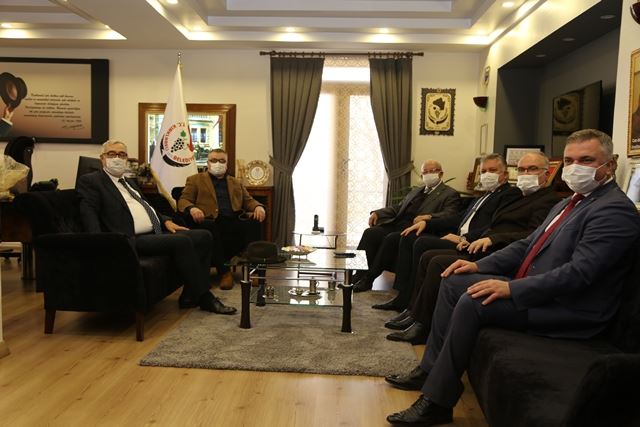 Tekirdağ, Lüleburgaz ve Babaeski Belediye Başkanlarından, Kesimoğlu’na Ziyaret