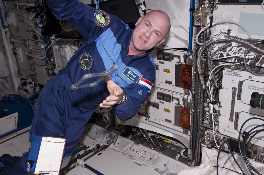 Astronot André Kuipers  NASA Uzay Sergisi’nde