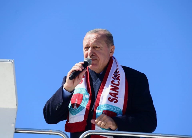 Cumhurbaşkanı Erdoğan Sancaktepe`den seslendi