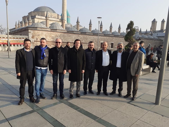 Sancaktepe Belediye Meclis Üyeleri Konya?da düzenlenen Şeb-i Arus törenine katıldı