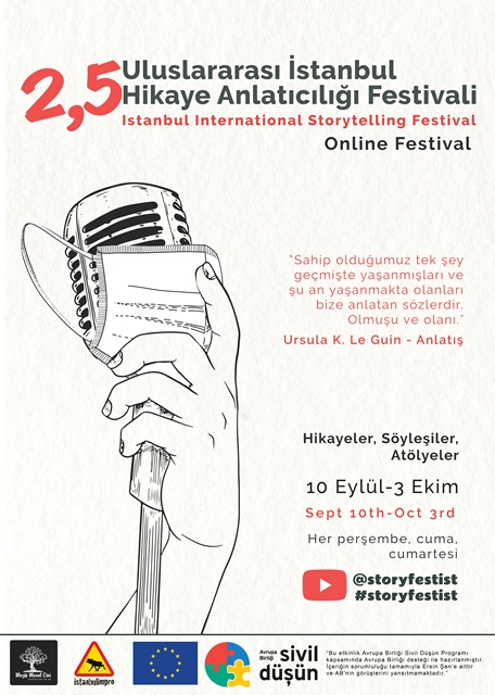2.5 Uluslararası İstanbul Hikâye Anlatıcılığı Online Festivali
