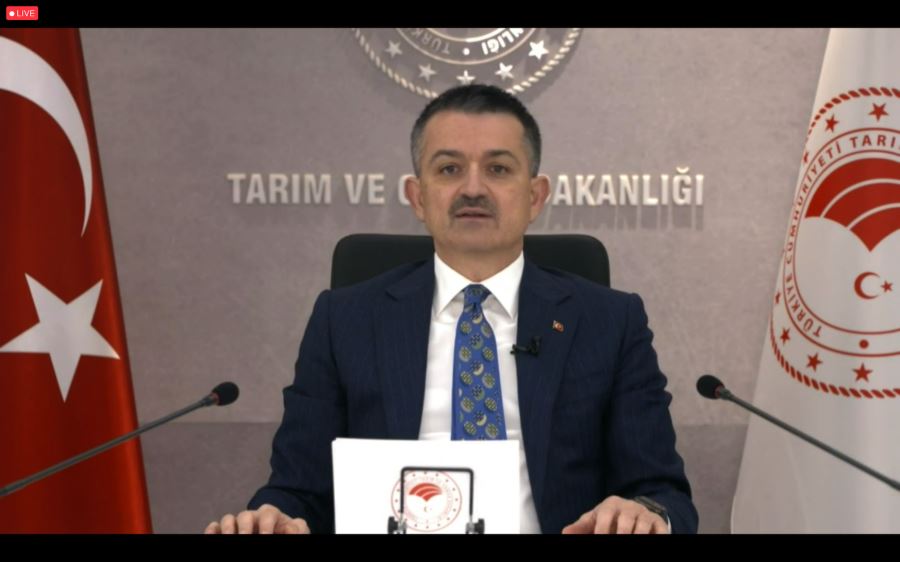 T.C. Tarım ve Orman Bakanı Dr. Bekir Pakdemirli:  “Tarım, orman ve su tarihte hiç olmadığı kadar önemli hale geldi”