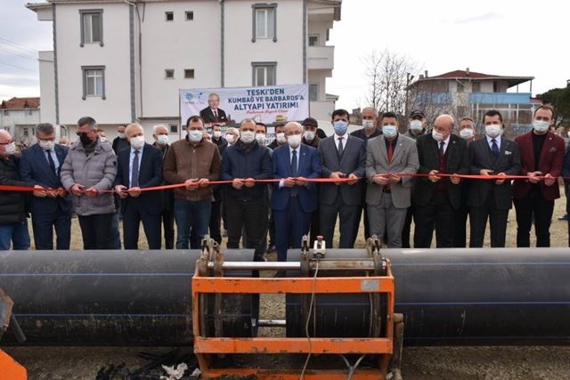 BÜYÜKŞEHİR BARBAROS VE KUMBAĞ’DA ALTYAPI SORUNUNU ÇÖZÜYOR