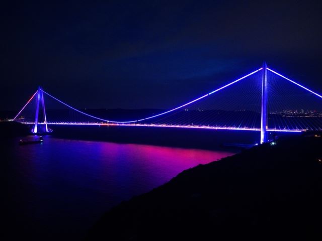 KÖPRÜLER EPİLEPSİ İÇİN MOR IŞIKLA AYDINLANDI