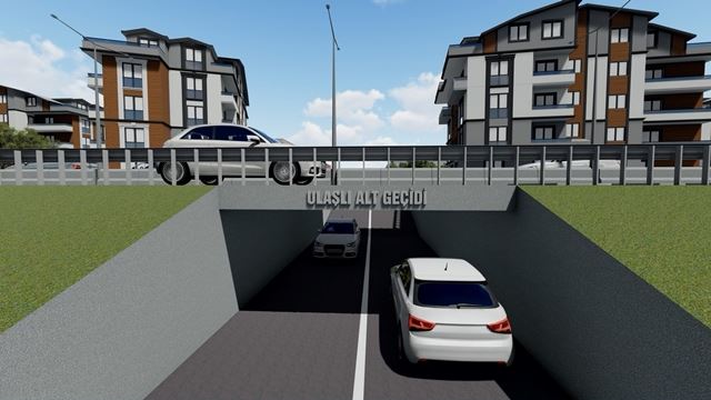 ULAŞLI’NIN EN TEMEL ULAŞIM SORUNU ÇÖZÜLÜYOR 