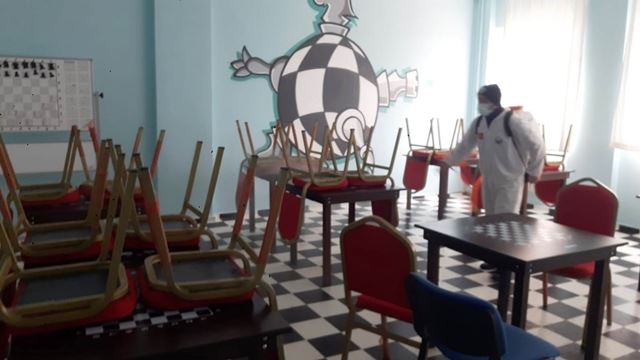 Kandıra’da yüzyüze eğitim öncesi hijyen seferberliği