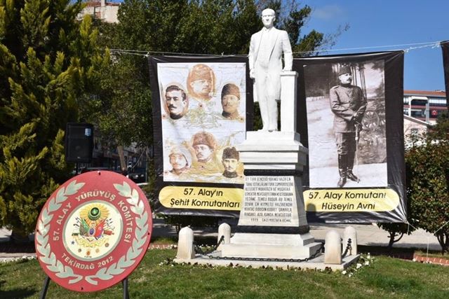 Başkan Albayrak 57. Alay Sancak Devir Teslim Törenine Katıldı