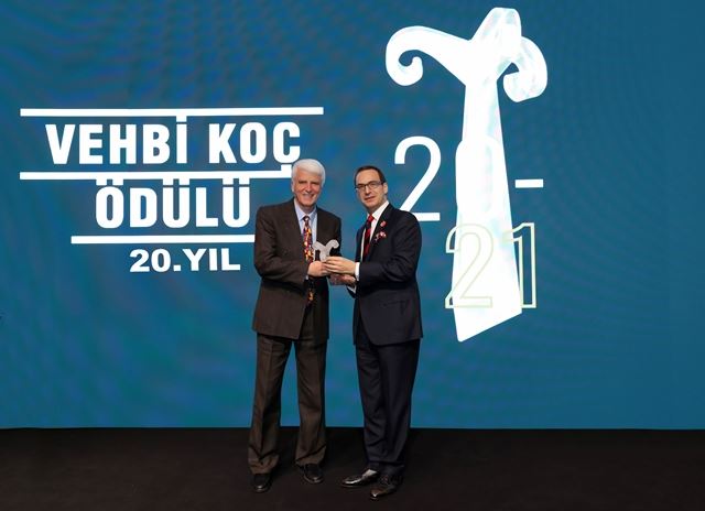 Prof. Dr. Hüseyin Vural 20. Vehbi Koç Ödülü’nün Sahibi Oldu