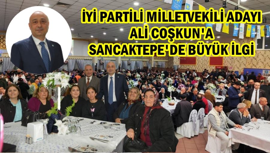 İYİ PARTİLİ MİLLETVEKİLİ ADAYI ALİ COŞKUN
