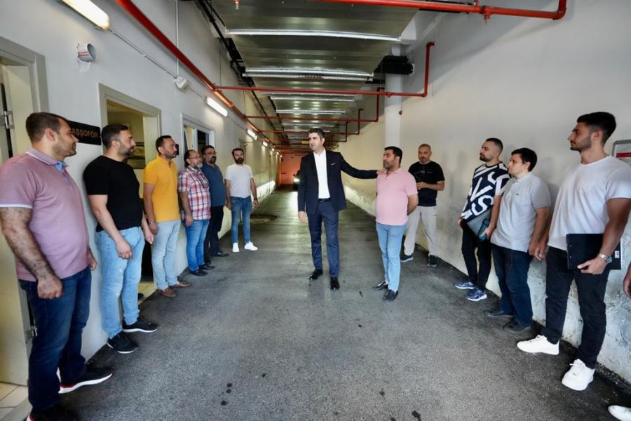 Başkan Yüksel Personeli ile Bayramlaştı