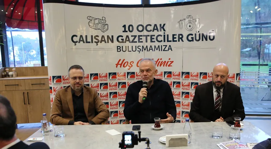 BAŞKAN POYRAZ, 10 OCAK ÇALIŞAN GAZETECİLER GÜNÜ’NDE BASIN MENSUPLARINI AĞIRLADI