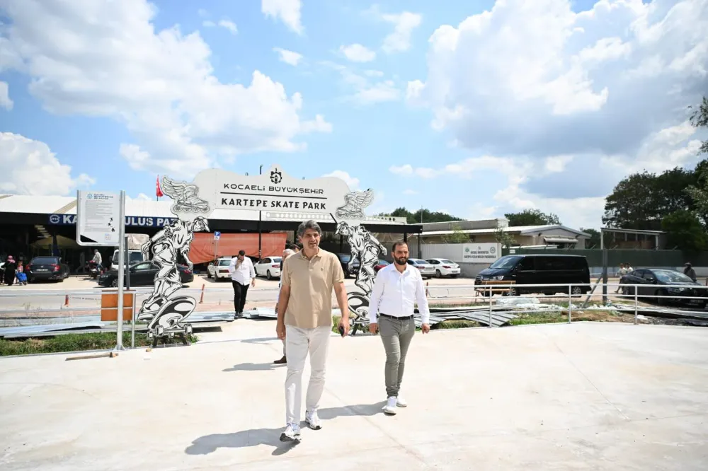 KARTEPE’DE SKATE PARK ÇOK YAKINDA