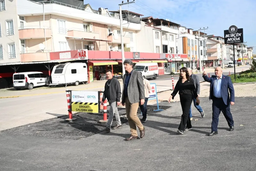 Başkan Kocaman Çalışmaları Yerinde İnceledi
